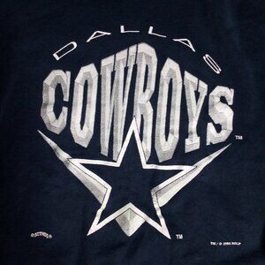 Vintage Nutmeg Mills Dallas Cowboys Crewneck Sweatshirt